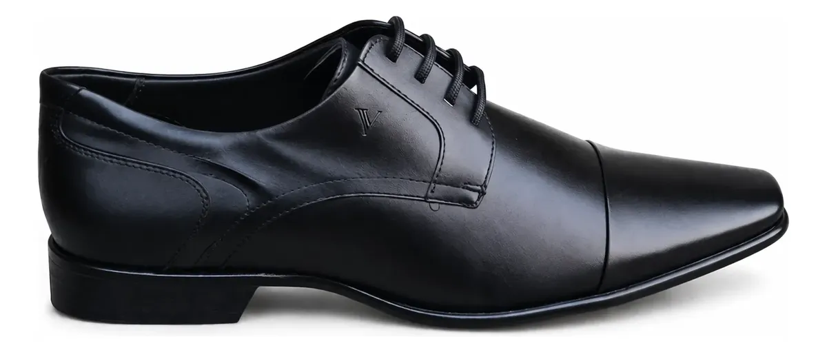 Sapato social Derby preto - Imagem 2